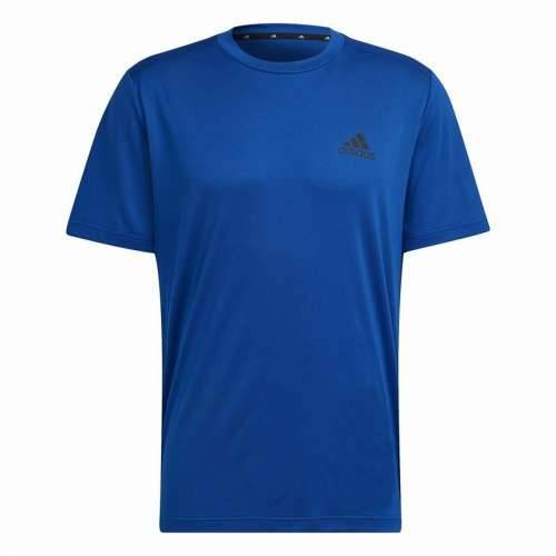 Muška Majica Kratkih Rukava  Aeroready Designed To Move Adidas Plava Cijena