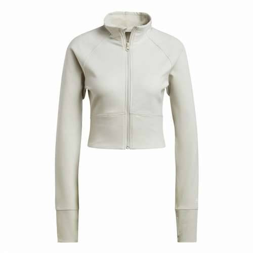 Ženska Sportska Jakna Adidas Aeroready Studio Bež Cijena