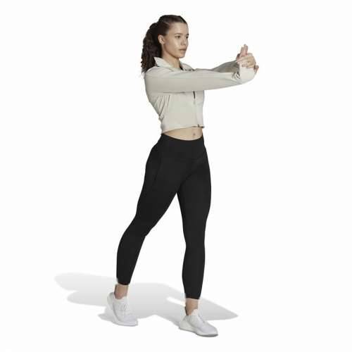 Ženska Sportska Jakna Adidas Aeroready Studio Bež Cijena