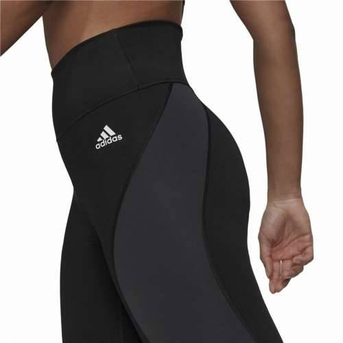 Ženske Sportske Tajice Adidas 7/8 Essentials Hiit Colorblock Crna Cijena