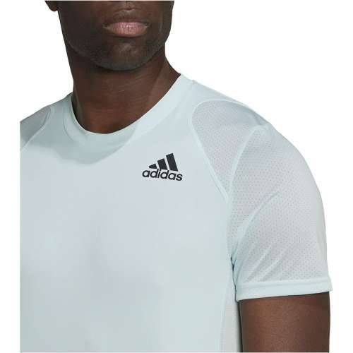 Muška Majica Kratkih Rukava Adidas Club Tennis 3 Stripes Bijela Cijena