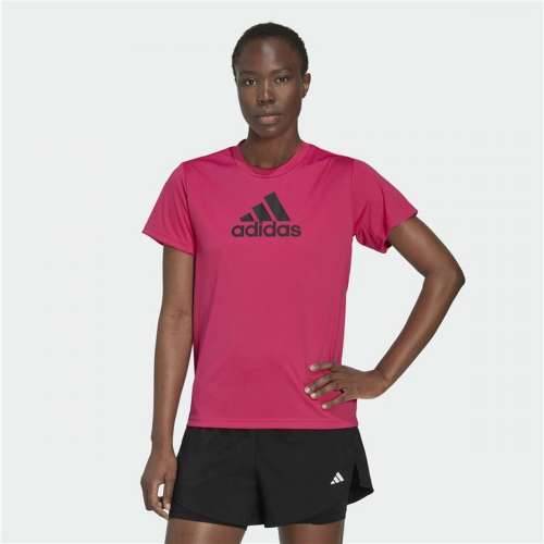 Ženska Majica Kratkih Rukava Adidas Designed 2 Move Logo Fuksija Cijena
