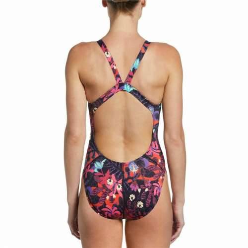 Ženski Kupaći Kostim Nike Fastback flora Ljubičasti Cijena