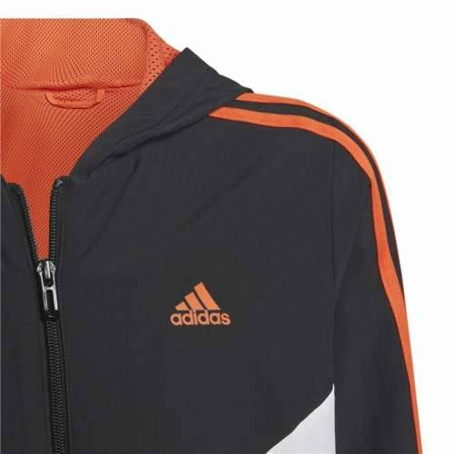 Dječja Sportska Jakna Adidas Colorblock Crna Cijena