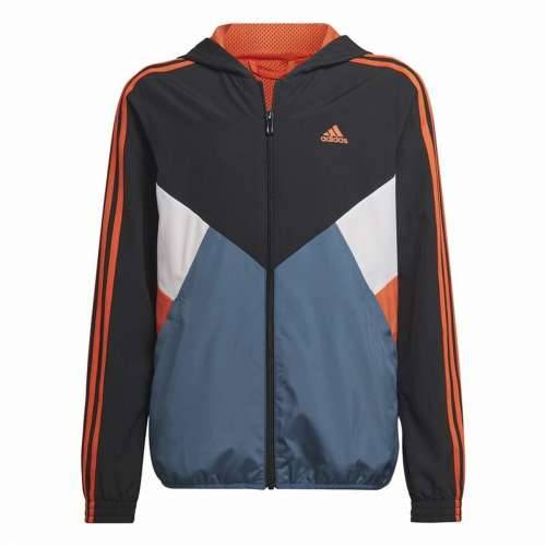 Dječja Sportska Jakna Adidas Colorblock Crna Cijena