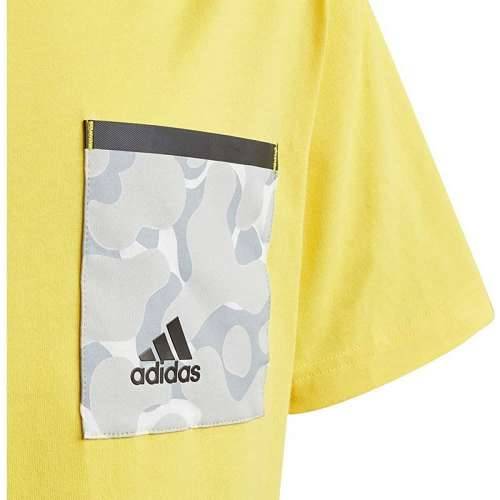 Dječje Majica Kratkih Rukava Adidas Future Pocket Rumena Cijena
