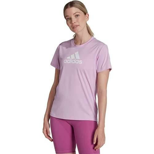 Ženska Majica Kratkih Rukava Adidas Primeblue Boja šljive Cijena