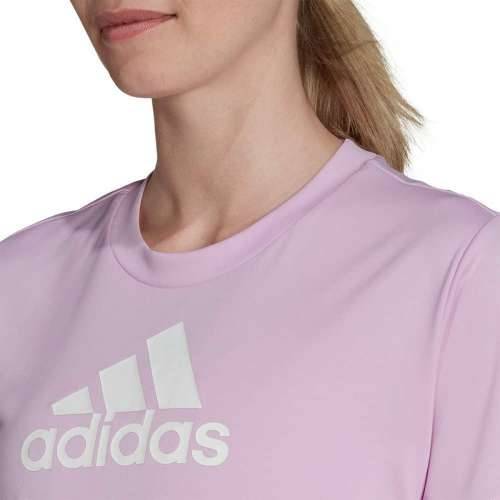 Ženska Majica Kratkih Rukava Adidas Primeblue Boja šljive Cijena