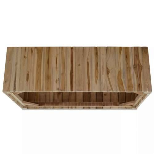 Stolić za kavu od prave tikovine 90 x 50 x 30 cm - 90 x 50 x 30 cm 1 Cijena
