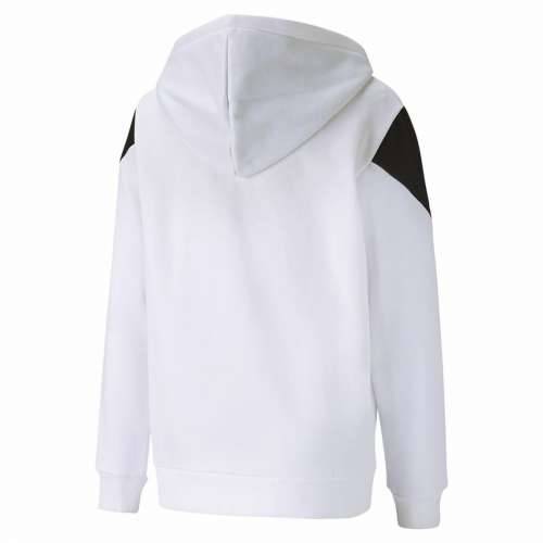 Dječja Sportska Jakna Rebel Puma Block Full-Zip Hoodie  Bijela Cijena