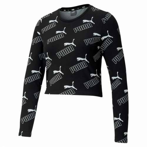 Ženska Majica Kratkih Rukava Puma Amplified AOP LS Fitted  Crna Cijena