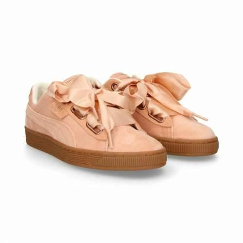 Sportske Tenisice za Žene Puma Basket Heart Dama Losos Cijena