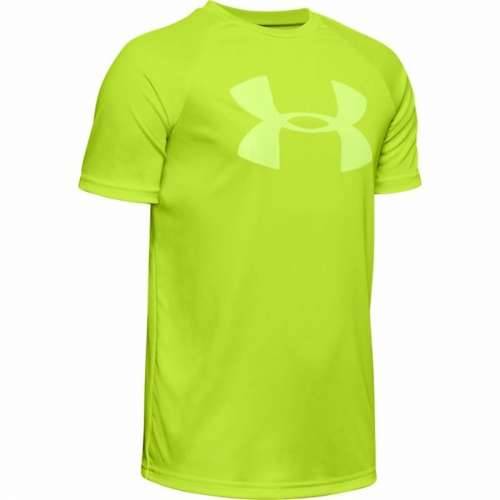 Dječja Majica Kratkih Rukava Under Armour Tech Big Logo Rumena Cijena