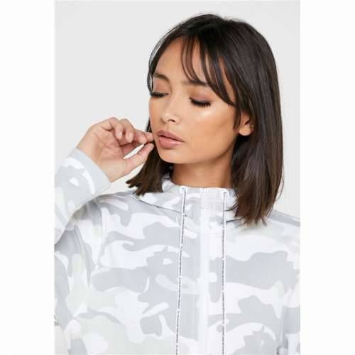 Ženska Sportska Jakna Calvin Klein Full Zip Bijela Cijena
