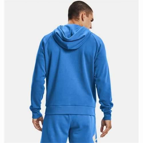 Muška Majica s Kapuljačom Under Armour Rival Big Logo Plava Cijena