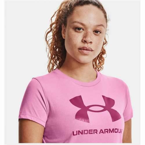 Ženska Majica Kratkih Rukava Under Armour Graphic Roza Cijena