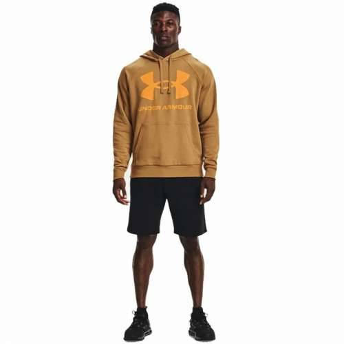 Muška Majica s Kapuljačom Under Armour Rival Big Logo Oker Cijena