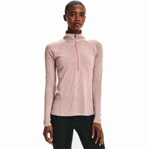 Ženska Majica Kratkih Rukava Under Armour  Tech 1/2 Zip Roza Cijena