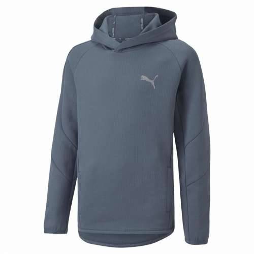 Dječja Majica s Kapuljačom Puma Evostripe Youth Plava Cijena