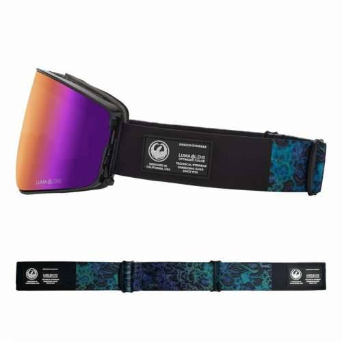 Naočale za skijanje Snowboard Dragon Alliance Pxv2 Lumalens Midnight Crna Cijena