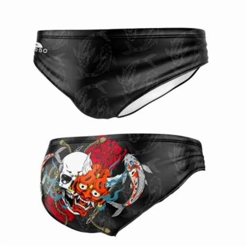 Muški Kupaći Kostim Turbo  Samurai-Skull  Crna Cijena