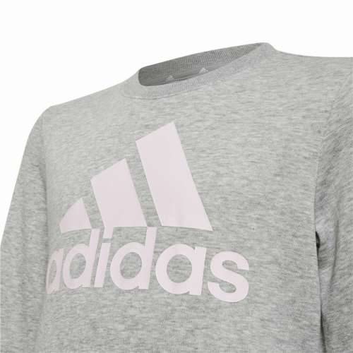Gornji Dio Trenirke bez Kapuljače za Djevojčice Adidas Essentials Siva Cijena