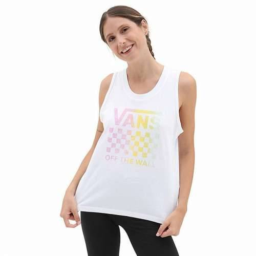 Tanktop Frau Vans  Lock Box Tank Bijela Cijena