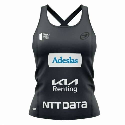 Ženska Majica Bez Rukava Bullpadel Orlas Gemma Triay  Padel Crna Cijena