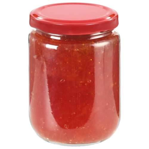 Staklenke za džem s crvenim poklopcima 96 kom 230 ml Cijena