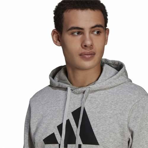 Muška Majica s Kapuljačom Adidas  Essentials Fleece Big Logo Siva Cijena