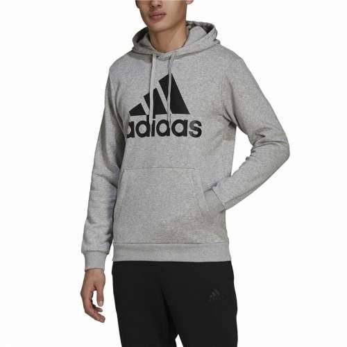 Muška Majica s Kapuljačom Adidas  Essentials Fleece Big Logo Siva Cijena