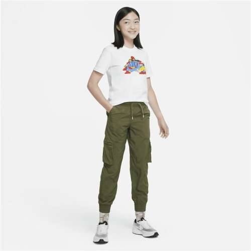 Dječje Majica Kratkih Rukava Nike Happy Cloud Bijela Cijena