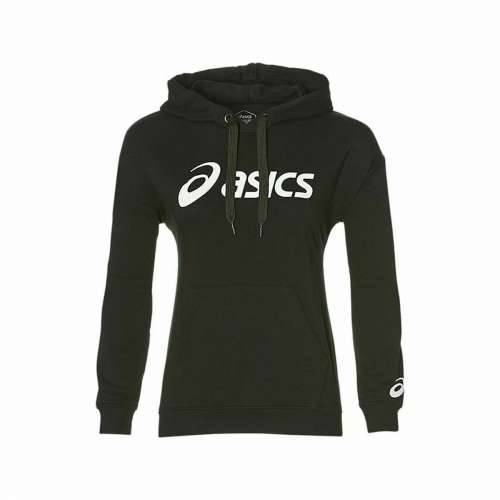 Ženska Majica s Kapuljačom Asics Big Crna Cijena