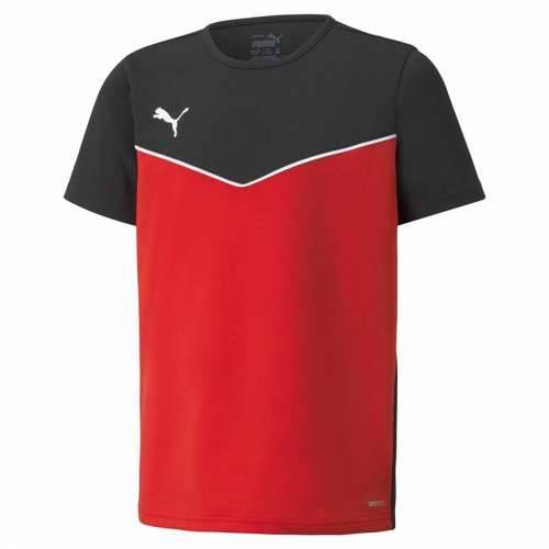 Dječje Majica Kratkih Rukava Puma individualRISE Crvena Crna Cijena