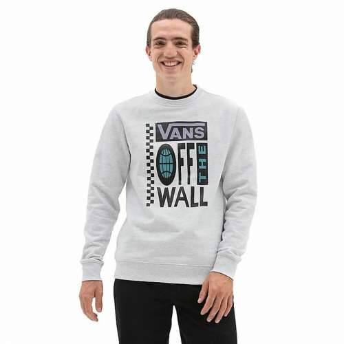 Muška Majica bez Kapuljače Vans Global Bijela Cijena