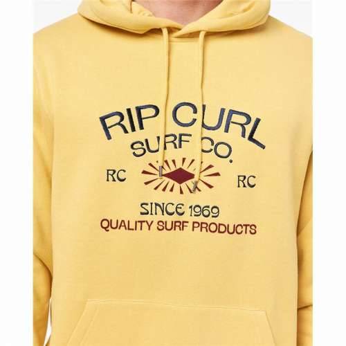 Muška Majica s Kapuljačom Rip Curl Radiate Rumena Cijena