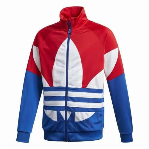 Dječja Sportska Jakna Adidas Big Trefoil Crvena Cijena