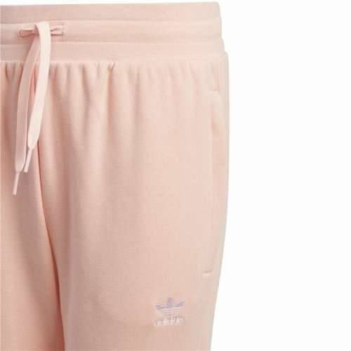 Dječji Donji Dio Trenirke Adidas Originals Trefoil Svetlo roza Cijena
