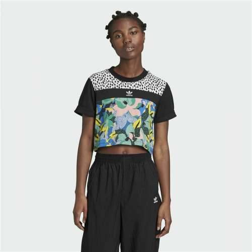 Ženska Majica Kratkih Rukava Adidas Cropped Crna (42) Cijena