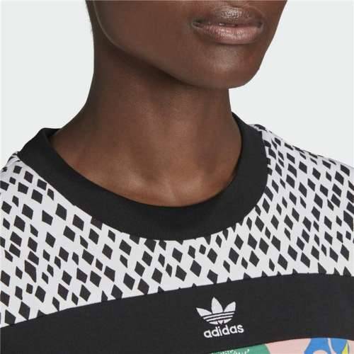 Ženska Majica Kratkih Rukava Adidas Cropped Crna (42) Cijena