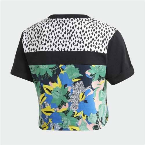 Ženska Majica Kratkih Rukava Adidas Cropped Crna (42) Cijena