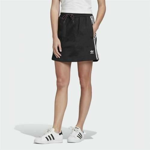 Teniska suknja Adidas Originals 3 stripes Crna Cijena