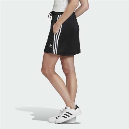 Teniska suknja Adidas Originals 3 stripes Crna Cijena