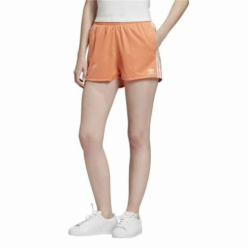 Sportske Kratke Hlače za Žene Adidas  3 Stripes  Oranžna Cijena