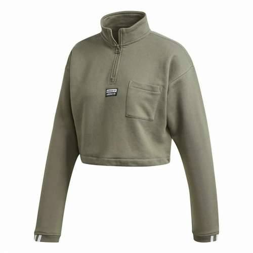 Ženska Majica s Kapuljačom Adidas Originals Cropped Cijena