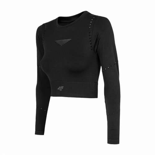Ženska majica dugih rukava PURE FORCE H4Z22 TSDLF010  4F Crna Pisana (M/L) Cijena