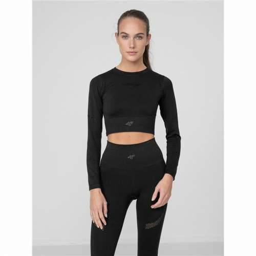 Ženska majica dugih rukava PURE FORCE H4Z22 TSDLF010  4F Crna Pisana (M/L) Cijena