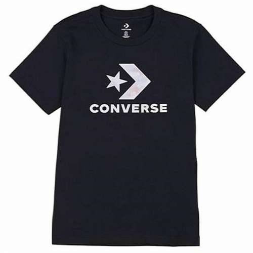Ženska Majica Kratkih Rukava Converse Seasonal Star Chevron Crna Cijena