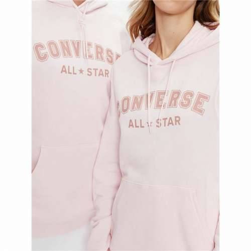 Dječja Majica s Kapuljačom Converse Classic Fit All Star Single Screen Svetlo roza Cijena