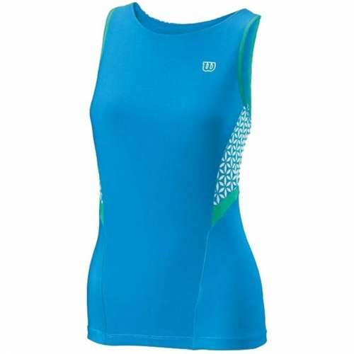 Tanktop Frau Wilson Glamour Zelena Dvostrani tenis Plava Cijena